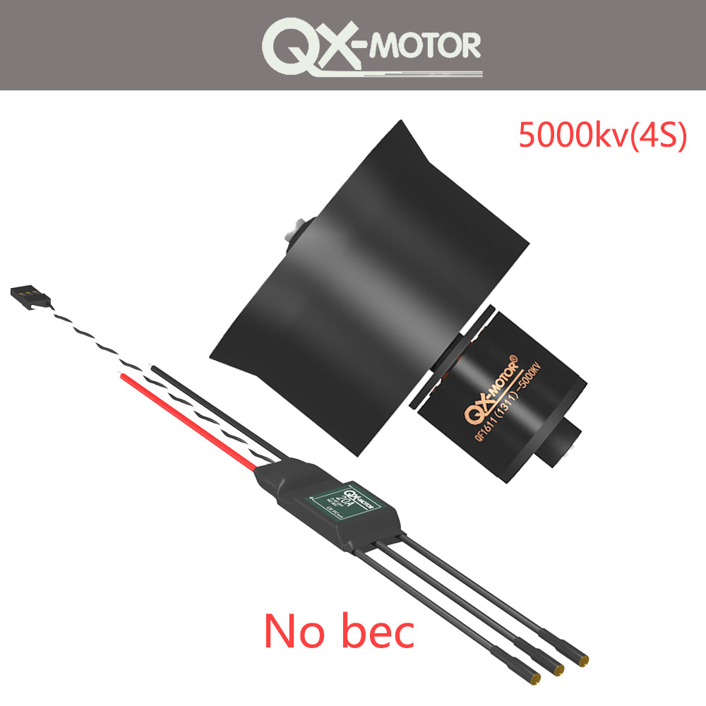 QX-Motor 30mm EDF ducted fan with 20A ESC 2S 3s 4s for Remote control toy parts