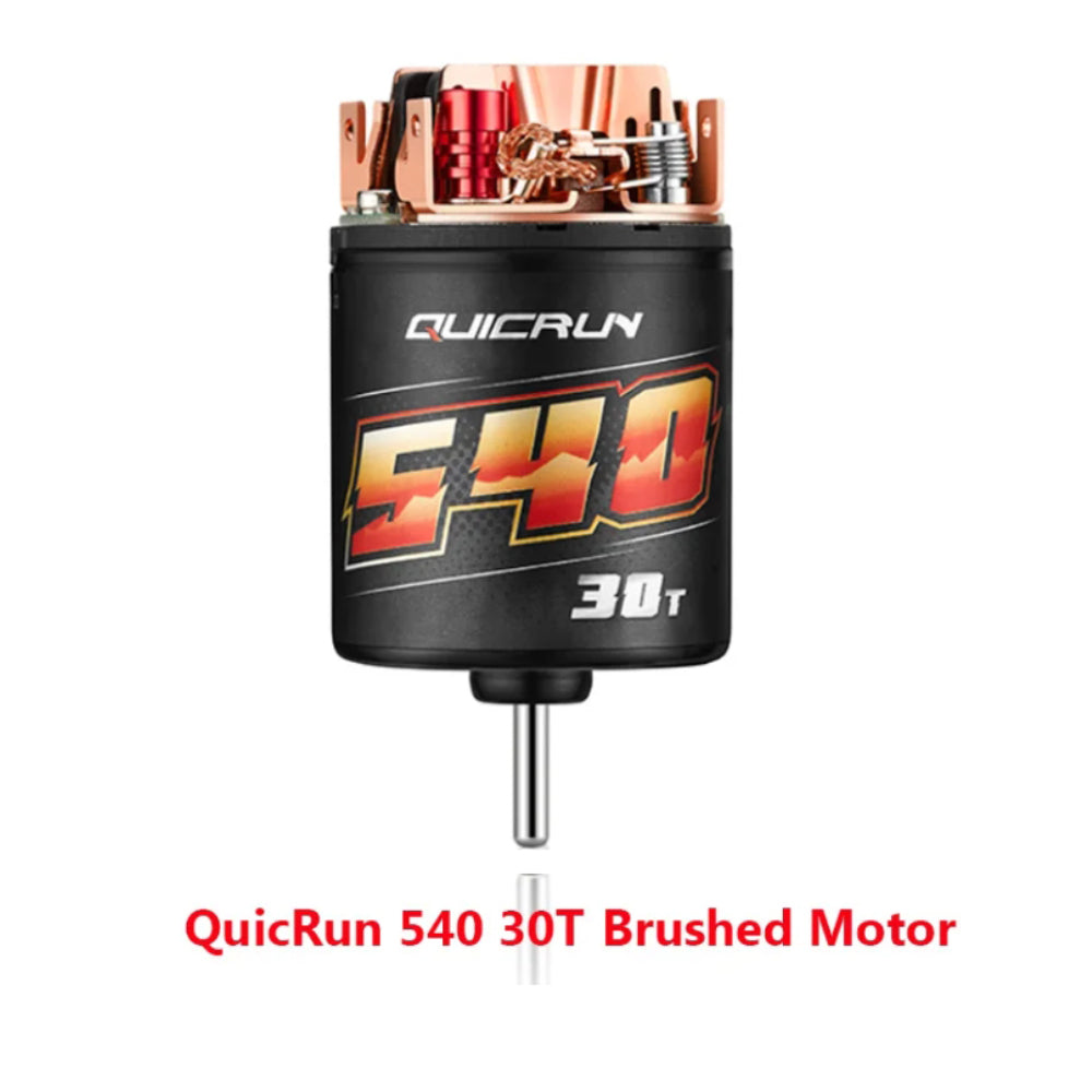 Hobbywing QuicRun 540 30T 40T/555 11T 13T brushed motor, suitable for 1/10 track vehicle road/off-road/crawling toys