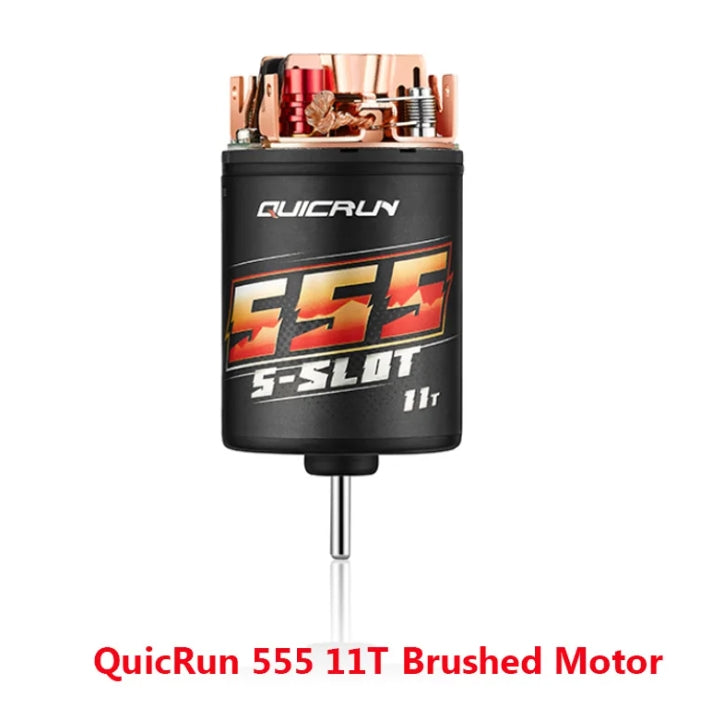 Hobbywing QuicRun 540 30T 40T/555 11T 13T brushed motor, suitable for 1/10 track vehicle road/off-road/crawling toys