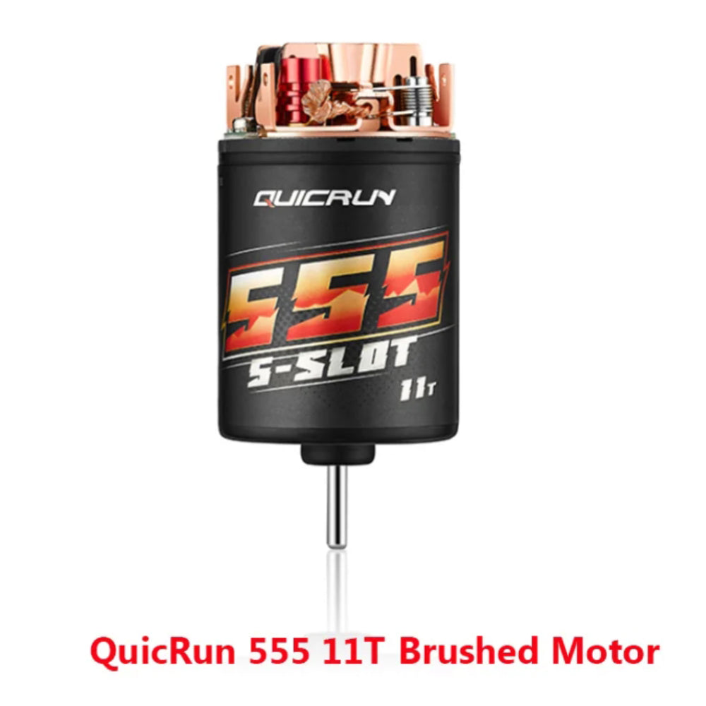 Hobbywing QuicRun 540 30T 40T/555 11T 13T brushed motor, suitable for 1/10 track vehicle road/off-road/crawling toys