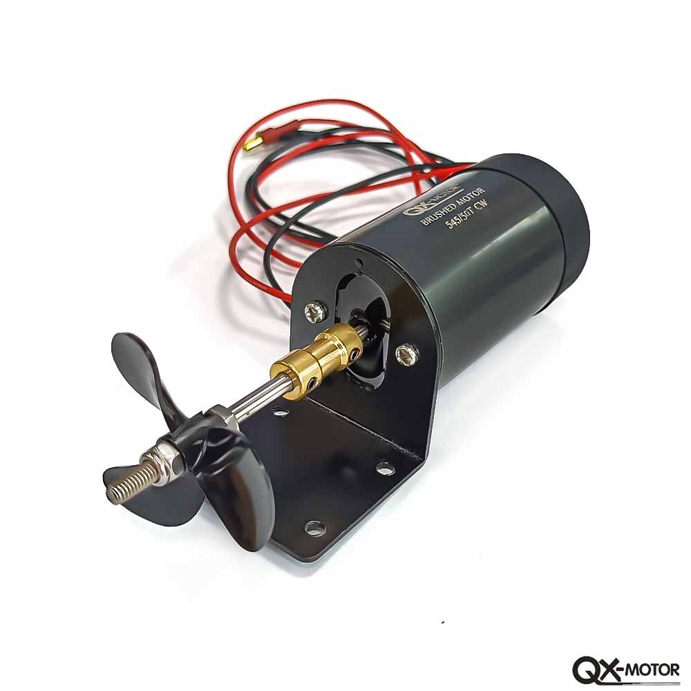 12V 16V brush underwater propeller motor 545/50T for unmanned / nesting trawler/remote control /duck boat