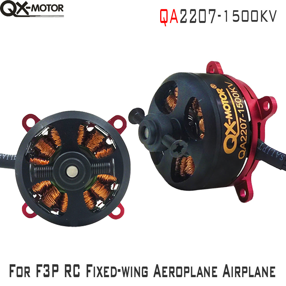 QX-MOTOR QA2207 1500KV Brushless Motor  For F3P RC Fixed-wing Aeroplane Airplane