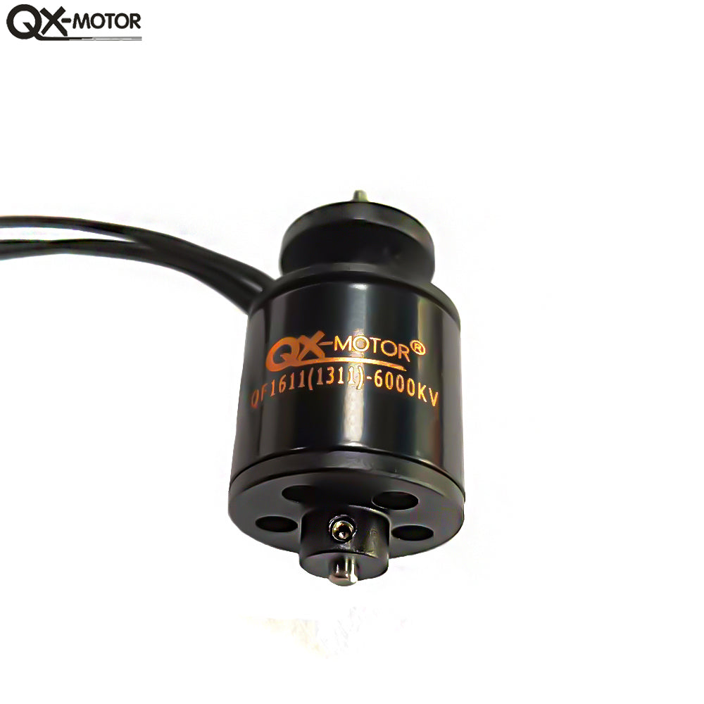 QX-MOTOR Brushless Motor QF1611 5000KV 6000KV 7000KV 14000KV Metal Brushless Motor For 30mm EDF RC DIY Airplane Parts