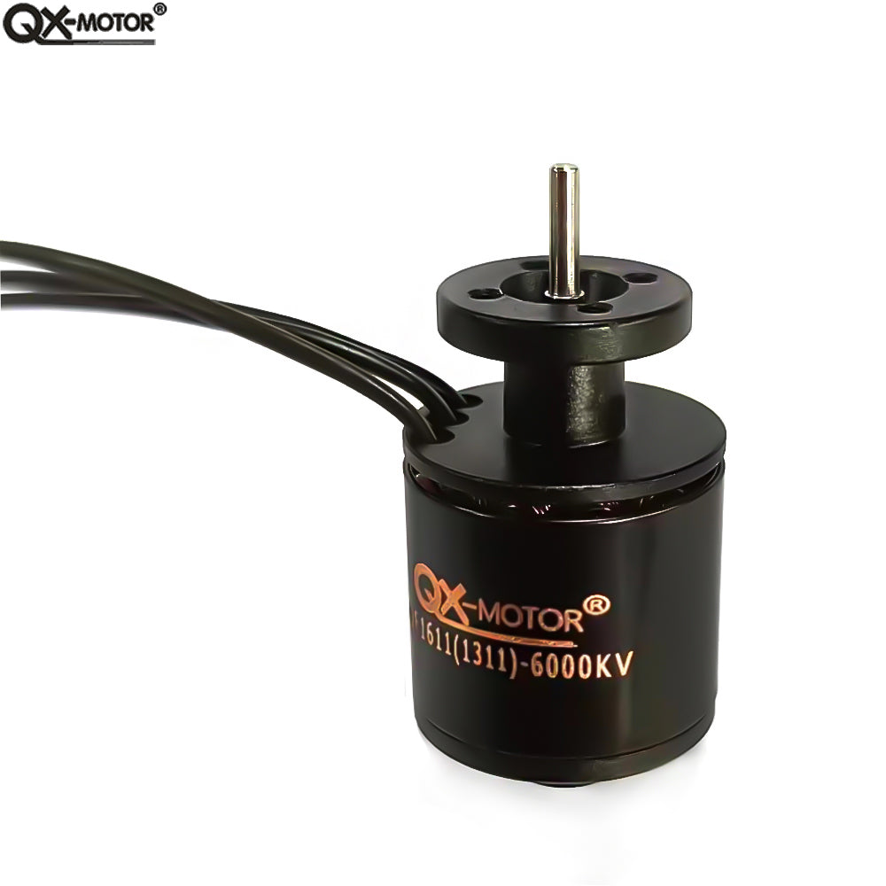 QX-MOTOR Brushless Motor QF1611 5000KV 6000KV 7000KV 14000KV Metal Brushless Motor For 30mm EDF RC DIY Airplane Parts