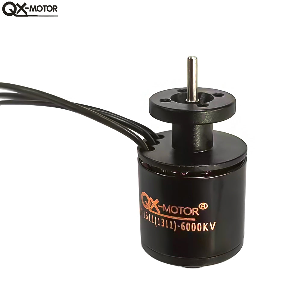 QX-MOTOR Brushless Motor QF1611 5000KV 6000KV 7000KV 14000KV Metal Brushless Motor For 30mm EDF RC DIY Airplane Parts