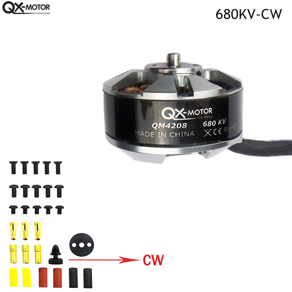 QX-MOTOR QM4208 380KV 680KV CWCCW Brushless Motor Accessories For RC Multirotor Quadcopter Hexa Drone