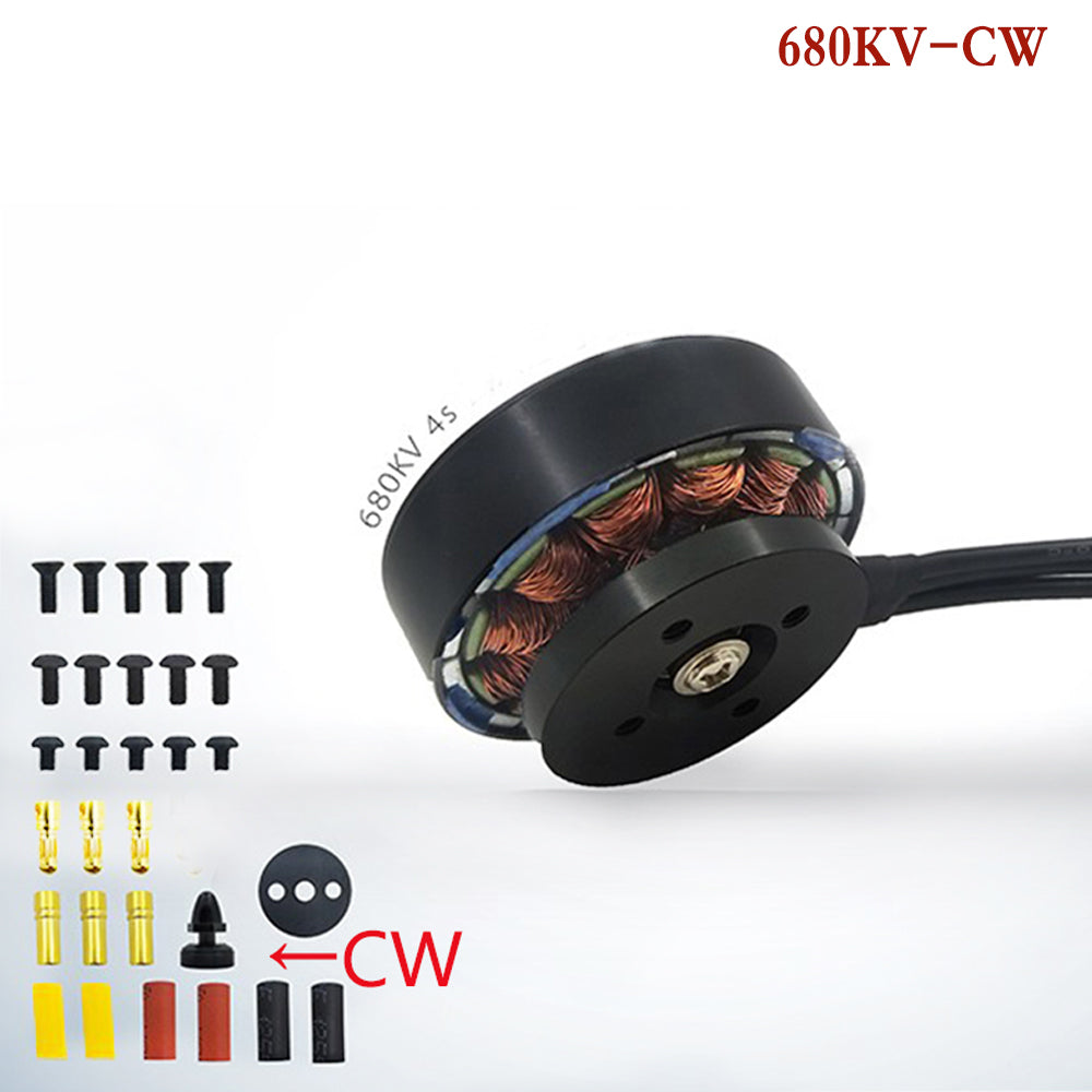 QX-MOTOR QM3507 380KV 580KV 680KV 3508 CW CCW Brushless Motor For RC Multirotor Quadcopter Hexa Drone Parts