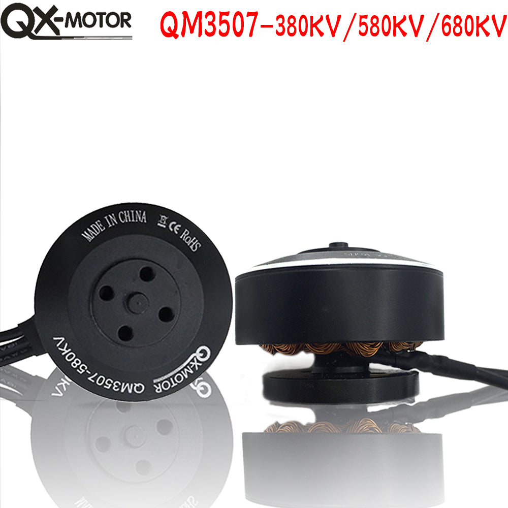 QX-MOTOR QM3507 380KV 580KV 680KV 3508 CW CCW Brushless Motor For RC Multirotor Quadcopter Hexa Drone Parts