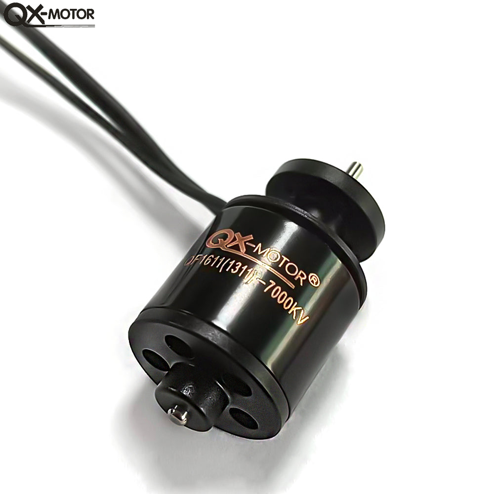 QX-MOTOR Brushless Motor QF1611 5000KV 6000KV 7000KV 14000KV Metal Brushless Motor For 30mm EDF RC DIY Airplane Parts