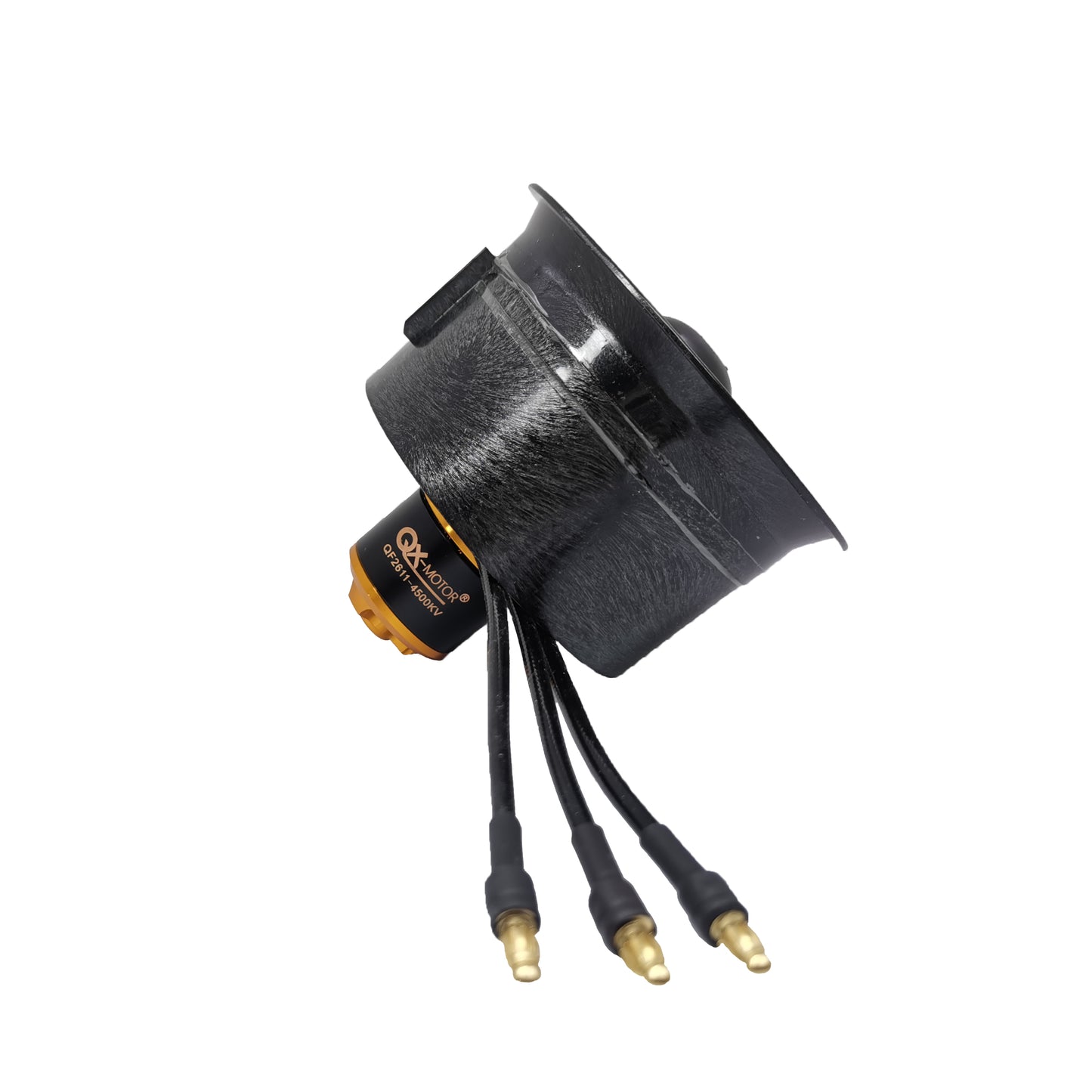 QX-Motor 64mm EDF 4500KV Brushless Motor with 5 Blades Ducted Fan for FMS RC Airplane