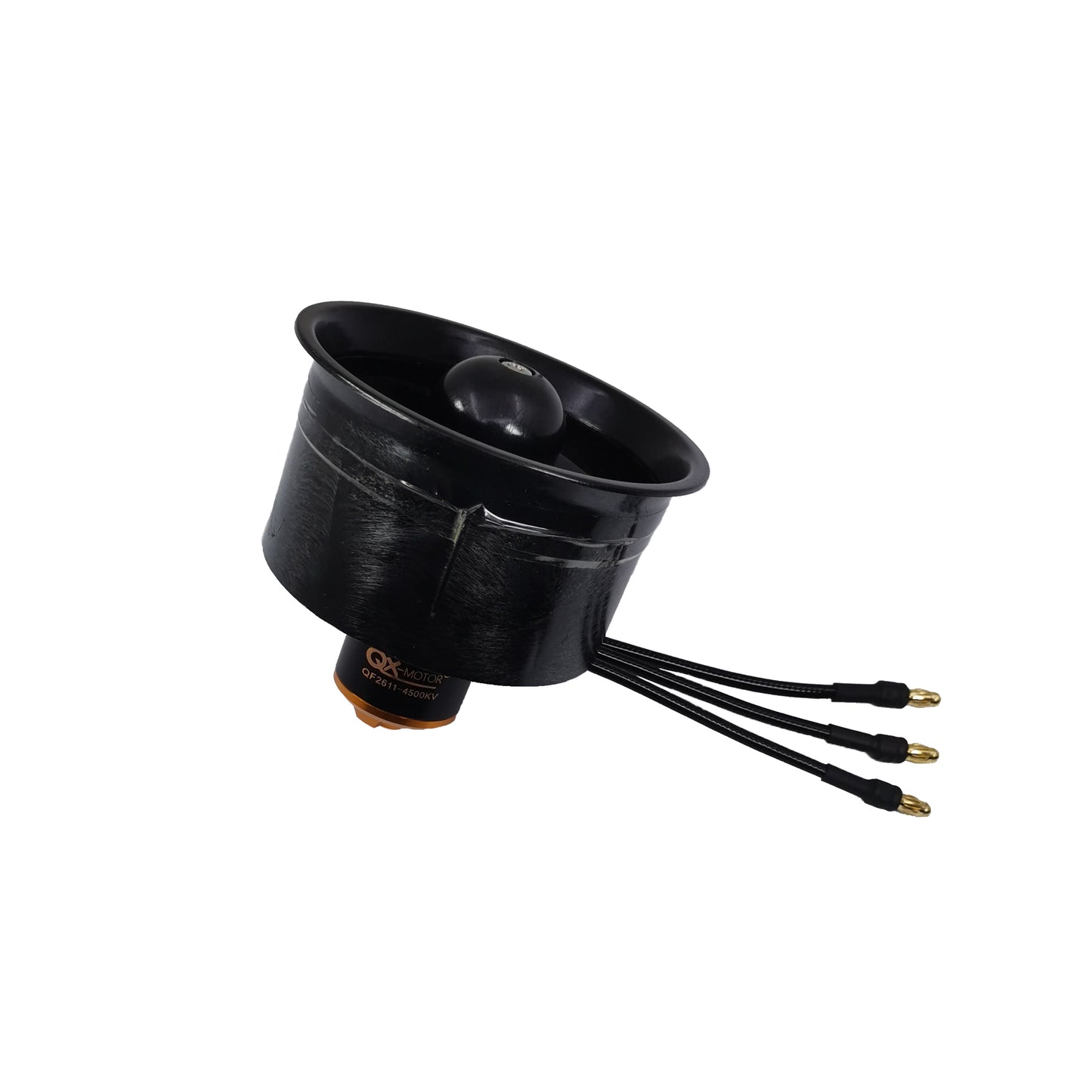 QX-Motor 64mm EDF 4500KV Brushless Motor with 5 Blades Ducted Fan for FMS RC Airplane