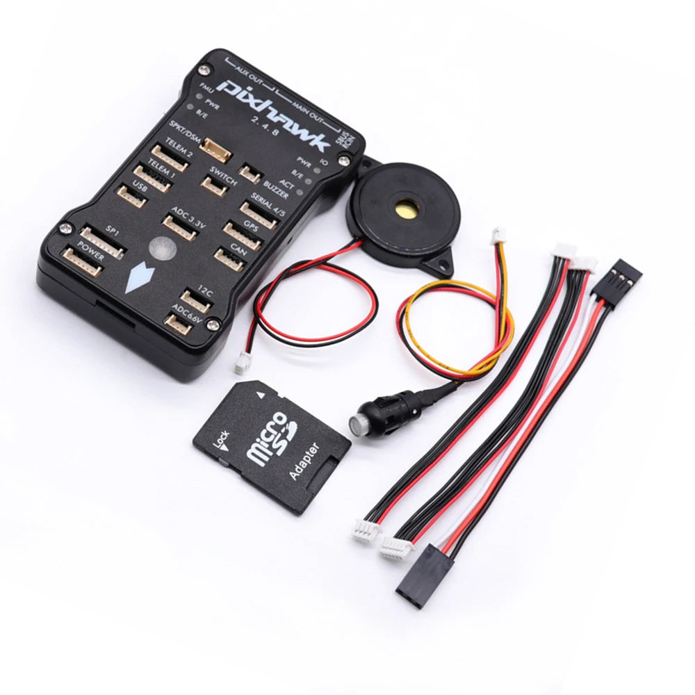 F450 4-axis Quadcopter DIY RC FPV Drone Kit with F450 Frame PXI/APM 2.8 Flight Controller 980KV Motor GPS HT-8A Transmitter F-08A Receiver