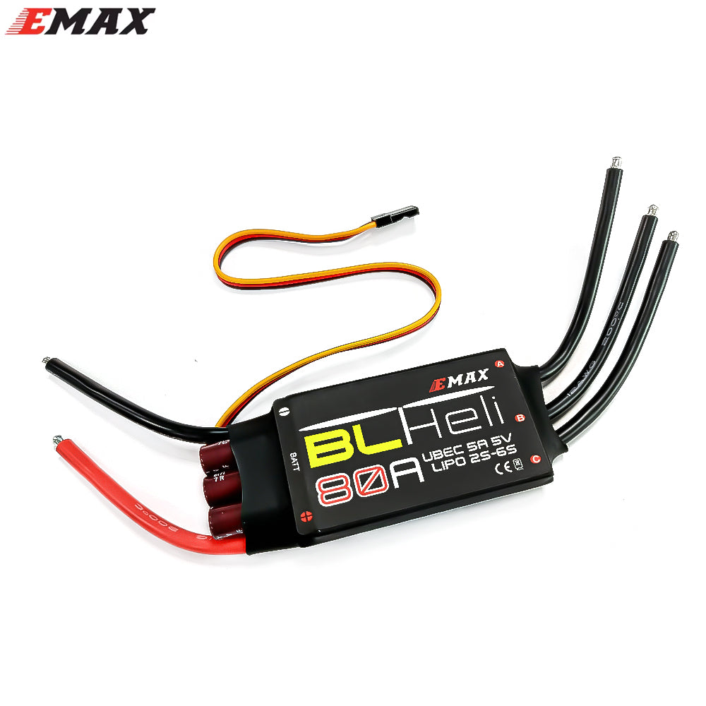 EMAX BLHeli 80A/60A/50A/40A/30A/20A/12A ESC for RC Multirotor Fixed-Wing FPV Drone QAV250 QAV210 toy spare part