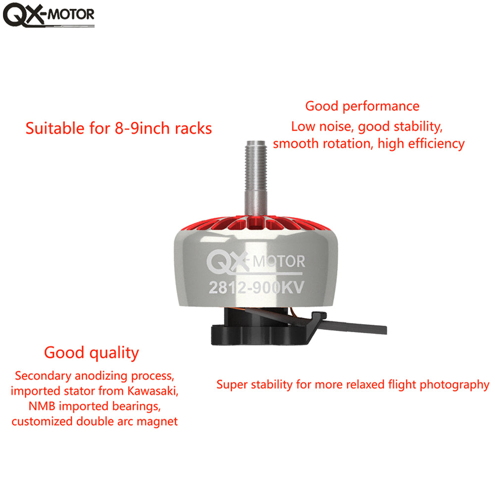 QX-MOTOR QX2812 Brushless Motor Black/White 900KV 1150KV for FPV Aircraft/Drones/Helicopters Remote Control Of Toy Parts