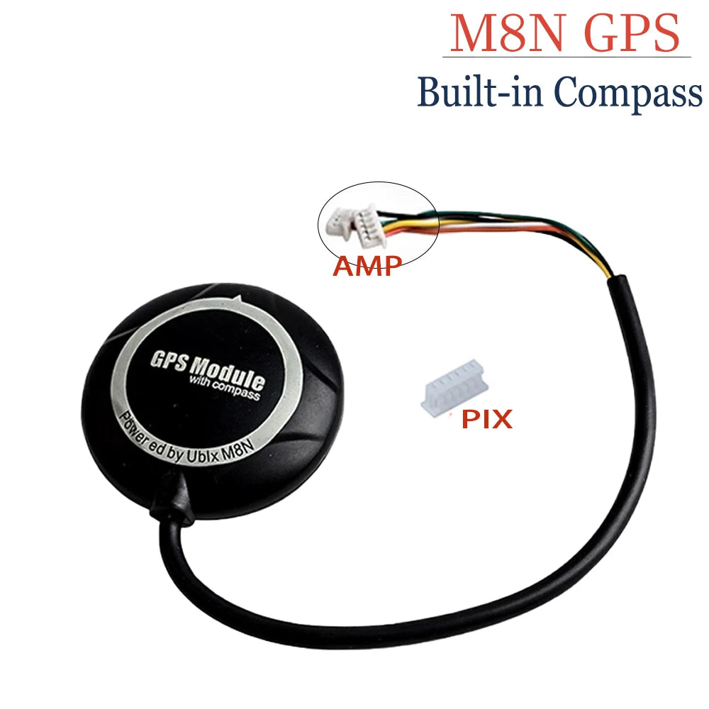 M8N GPS 2pcs NEO-M8N GPS Module with Compass for PIX PX4 2.4.6 Flight Controller DIY  Remote Control Toy Parts