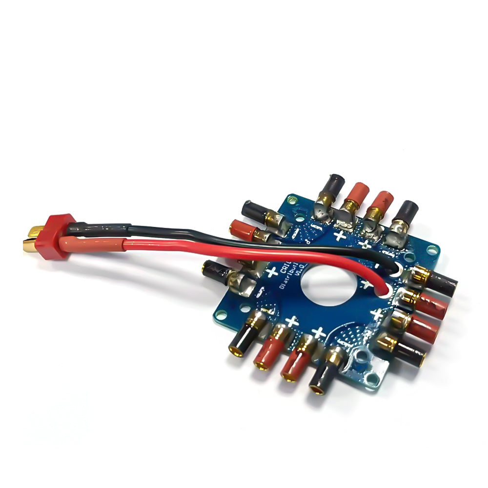 Distribution Board Waterproof Connection Board Soldered T / XT60 Plug and Banana Bullet Connectors For Remote control toy parts