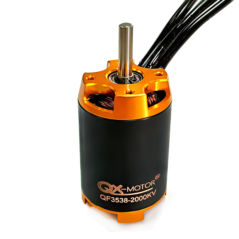 QX-MOTOR QF3748 / 3538 1000KV 2000KV Brushless Motor for 80mm EDF 12 Blades Ducted Fan CW / CCW Remote Control Toy Parts