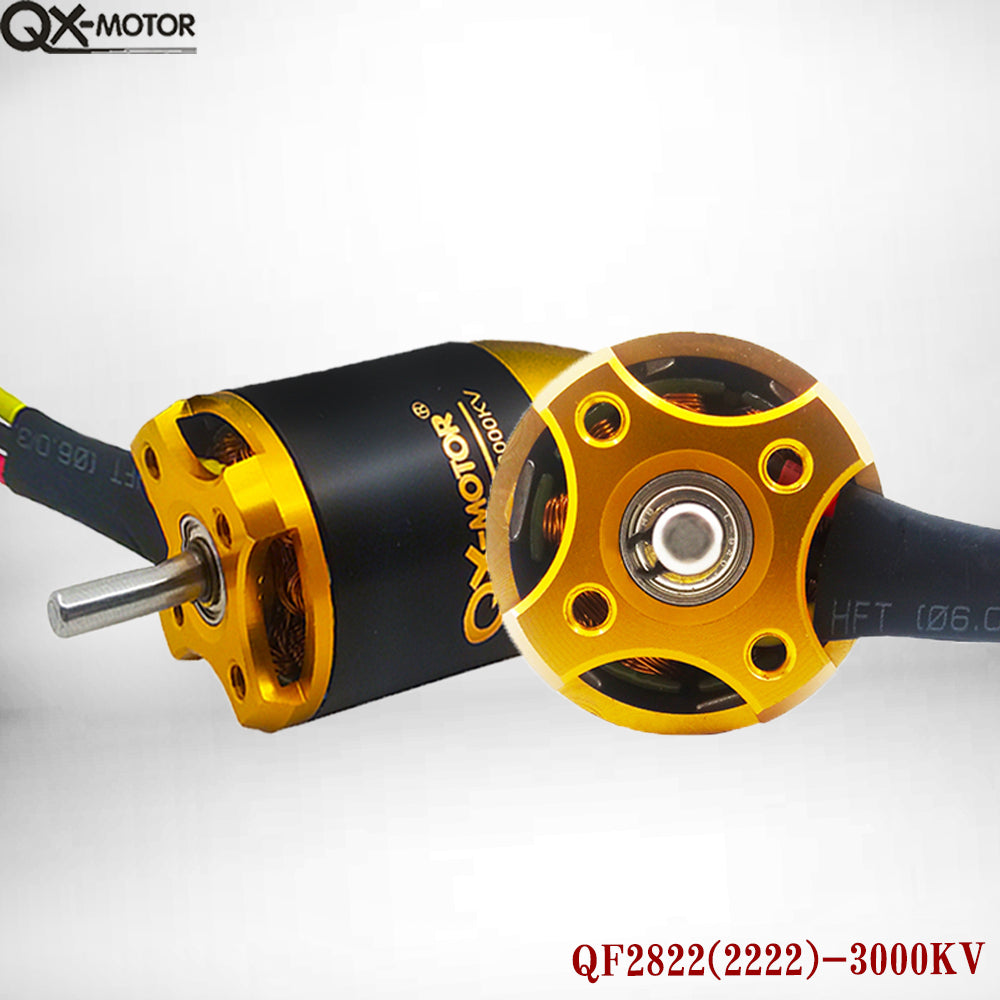 QX-Motor QF2822-3000KV Brushless Motor for 70mm EDF Ducted Fan 6 Blades RC Jet Airplane