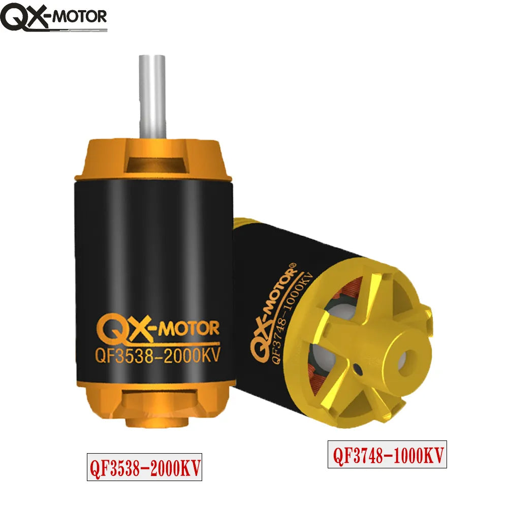 QX-MOTOR QF3748 / 3538 1000KV 2000KV Brushless Motor for 80mm EDF 12 Blades Ducted Fan CW / CCW Remote Control Toy Parts