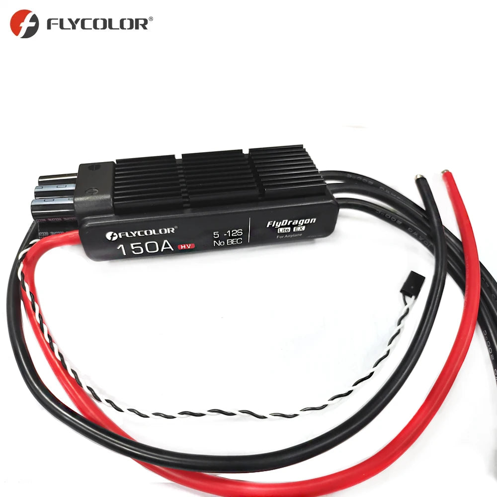 FlyColor 150A brushless ESC FlyDragon HV high-pressure 5-12S No BEC for RC aircraft helicopter JP EDF engines