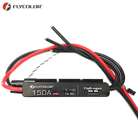 FlyColor 150A brushless ESC FlyDragon HV high-pressure 5-12S No BEC for RC aircraft helicopter JP EDF engines