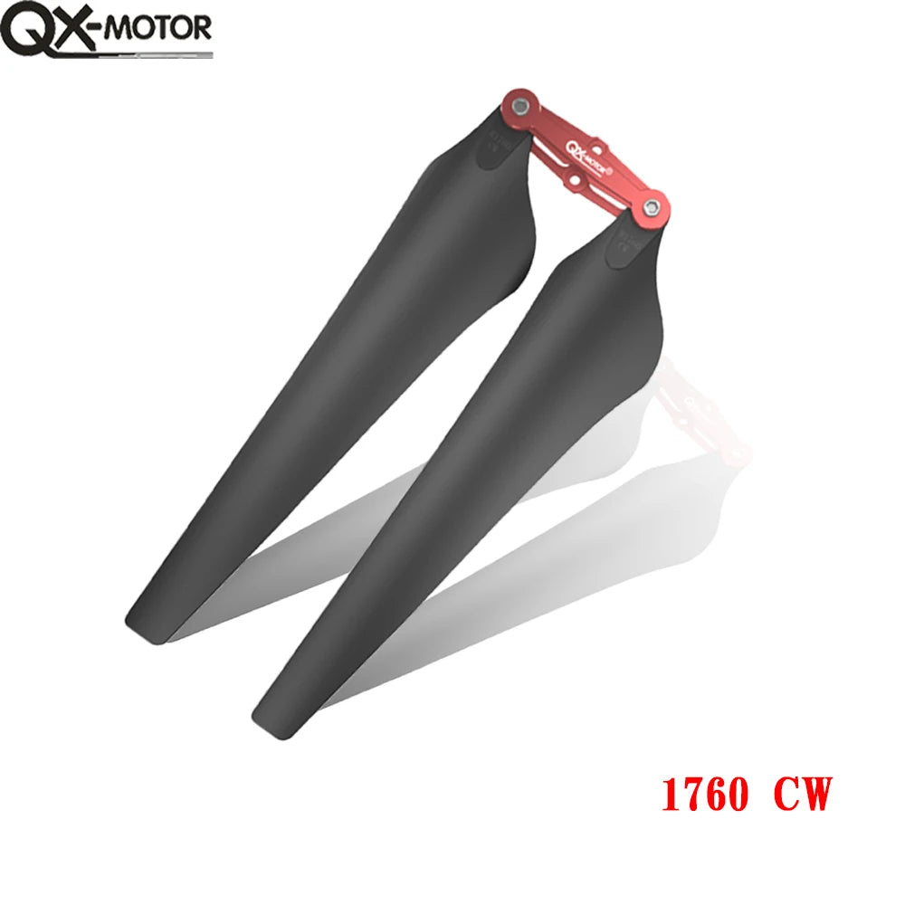 QX-MOTOR 1552 1760 CWCCW 15inch 17inch Carbon plastic Folding Propeller Blades For S800 S900 S1000 Remote Control Toy Parts