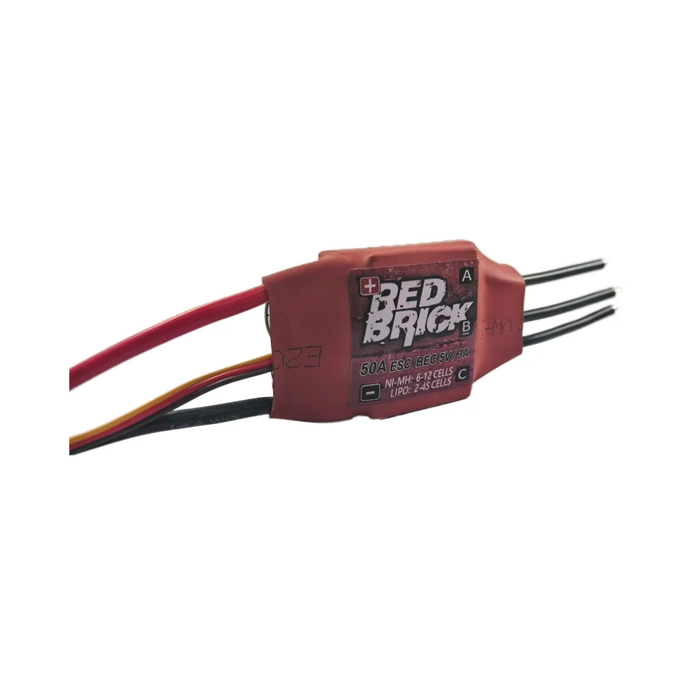 RedHobby  ESC 50A/70A/80A/100A/125A/200A brushless ESC electronic speed controller 5V/3A 5V/5A BEC, used for FPV helicopters