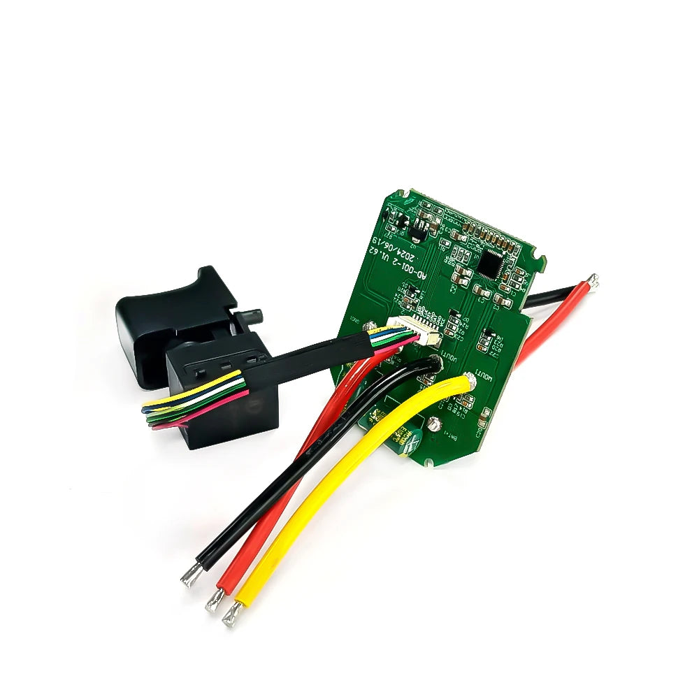 Brushless motor circuit board 1000watt controller (with switch)and 50mm EDF 12 blades fan CCW 3300KV for violent fan accessories