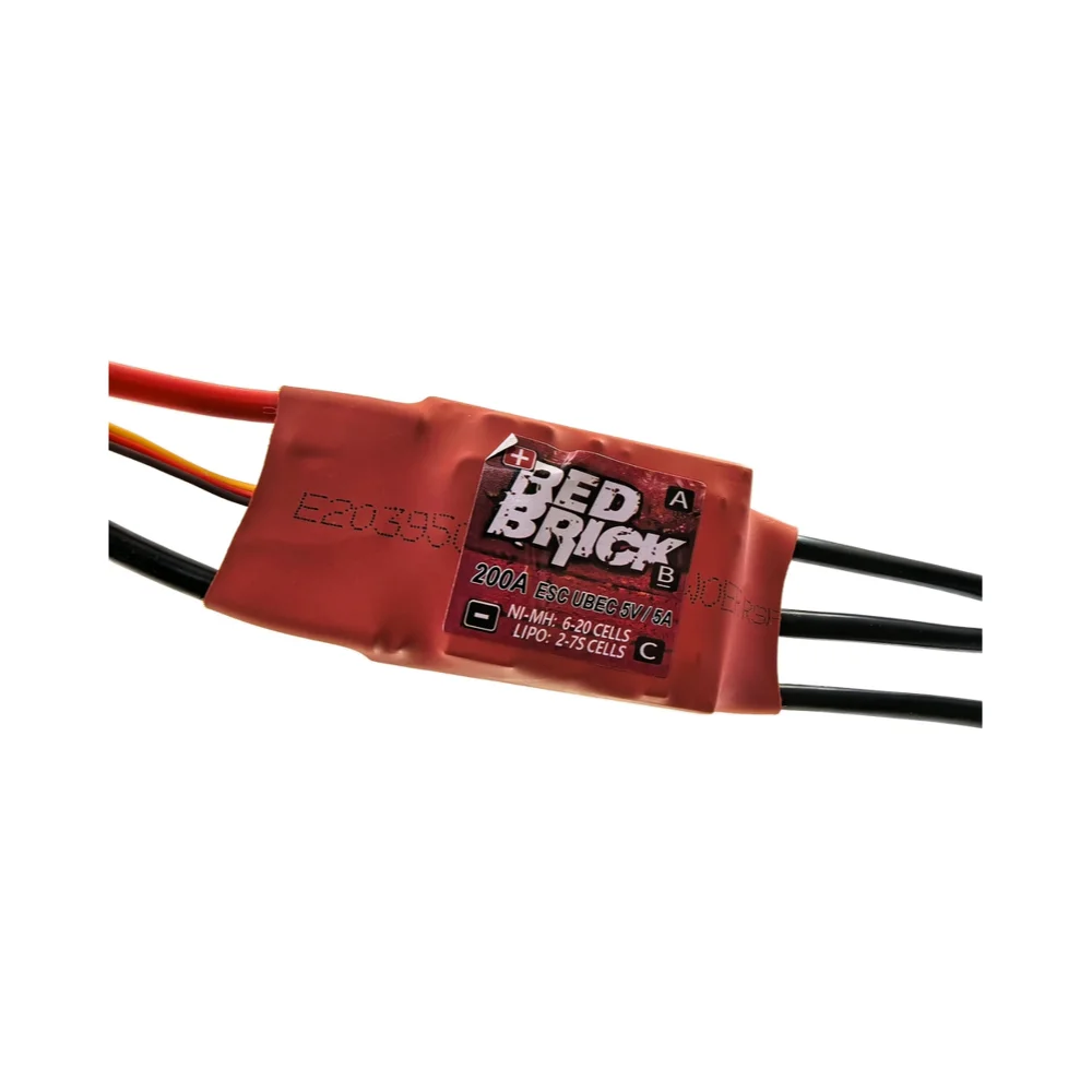 RedHobby  ESC 50A/70A/80A/100A/125A/200A brushless ESC electronic speed controller 5V/3A 5V/5A BEC, used for FPV helicopters