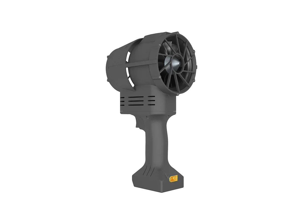 QX-MFLU 80mm 90mm new portable violent fan jet industrial aircraft, used for dust removal, water removal, and snow removal