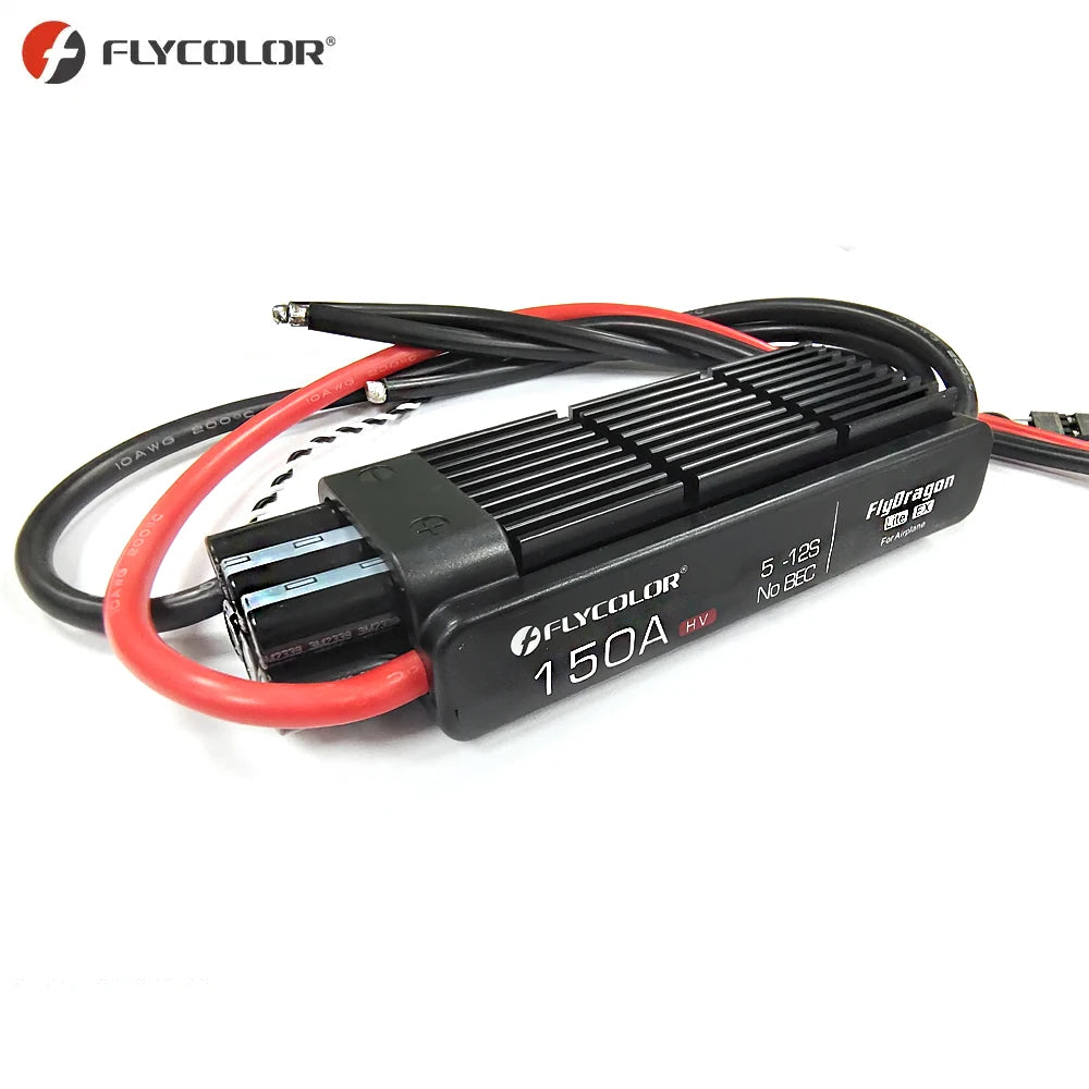 FlyColor 150A brushless ESC FlyDragon HV high-pressure 5-12S No BEC for RC aircraft helicopter JP EDF engines