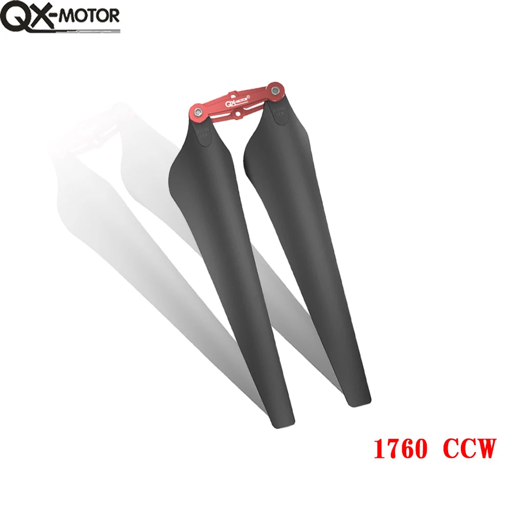 QX-MOTOR 1552 1760 CWCCW 15inch 17inch Carbon plastic Folding Propeller Blades For S800 S900 S1000 Remote Control Toy Parts