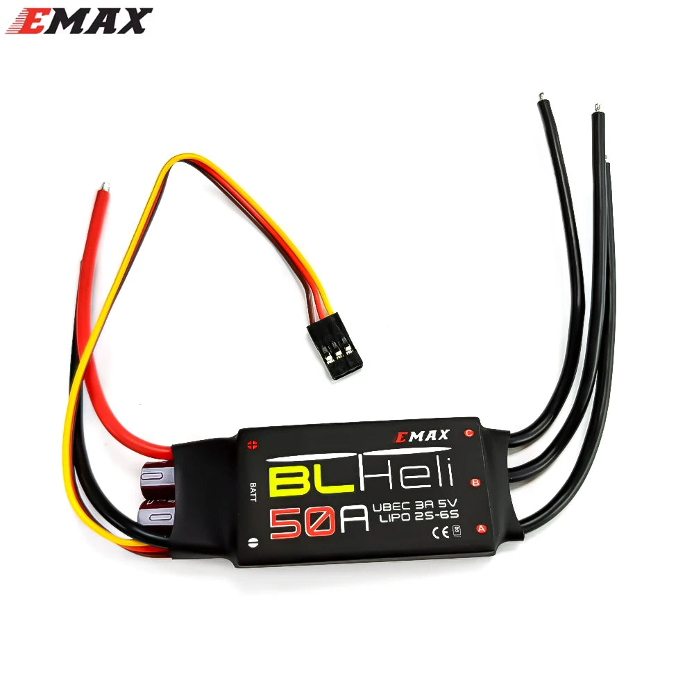 EMAX BLHeli 80A 60A 50A 40A 30A 20A 12A Brushless ESC for RC Multirotor Airplane Fixed-Wing FPV  Drone QAV250 QAV210 DIY Parts