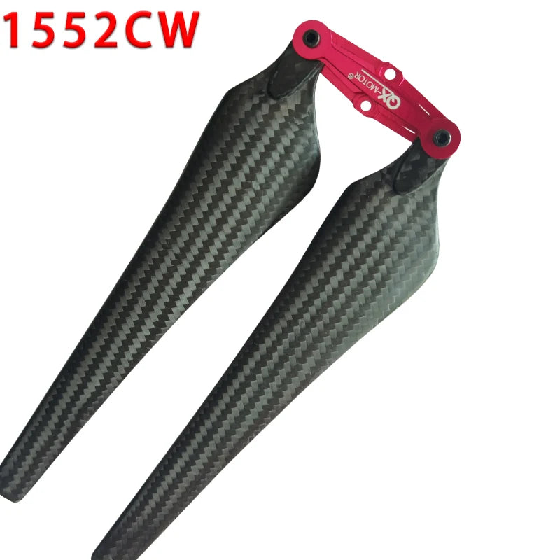 QX-MOTOR 1552 1760 Carbon Fiber Folding Propeller Props Blades 15inch 17inch CW CCW for S800 S900 S1000 Remote Control Toy Parts