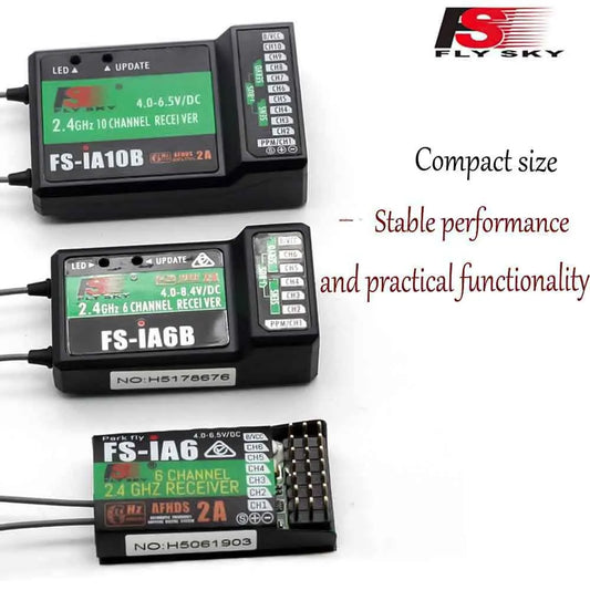 FlySky FS-iA6 FS-iA6B FS-iA10B Receiver For FS-i6/i6S /i10 TH9A Transmisor RC Control Remote Parts