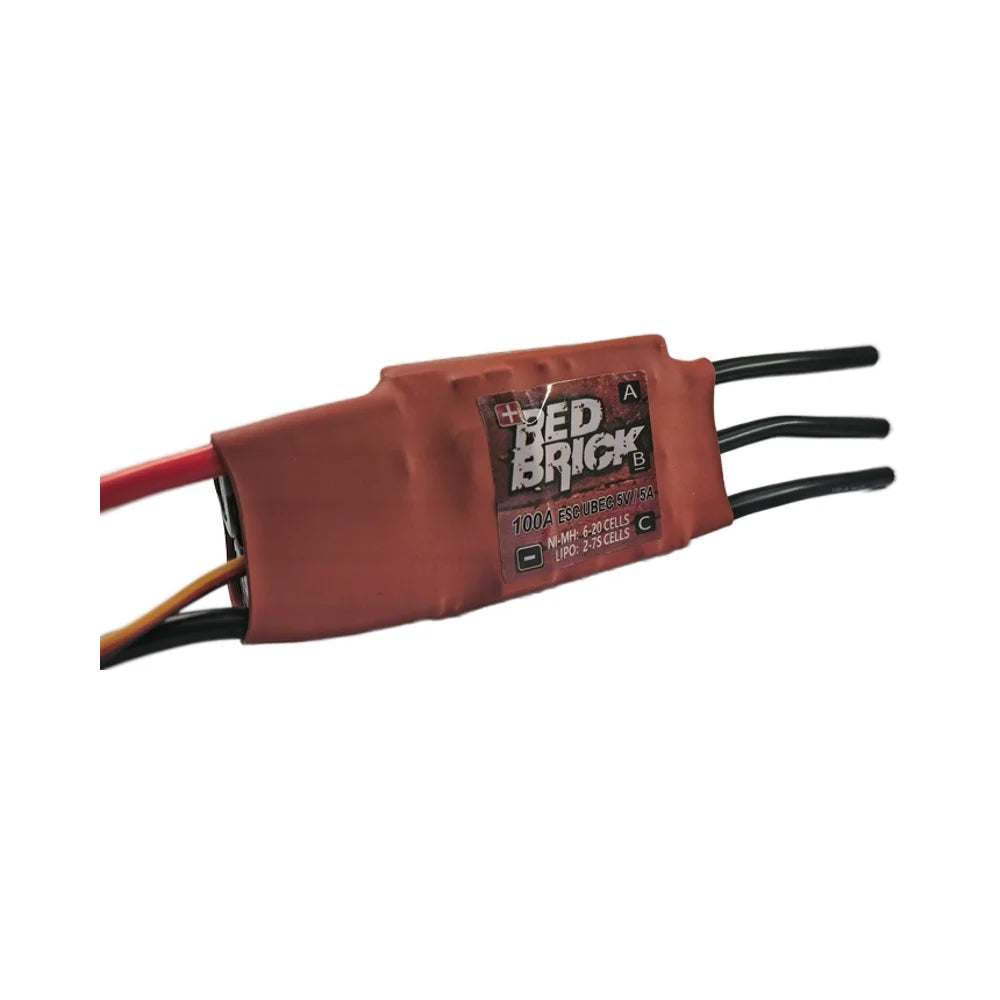 RedHobby  ESC 50A/70A/80A/100A/125A/200A brushless ESC electronic speed controller 5V/3A 5V/5A BEC, used for FPV helicopters