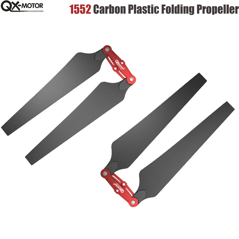 QX-MOTOR 1552 1760 CWCCW 15inch 17inch Carbon plastic Folding Propeller Blades For S800 S900 S1000 Remote Control Toy Parts