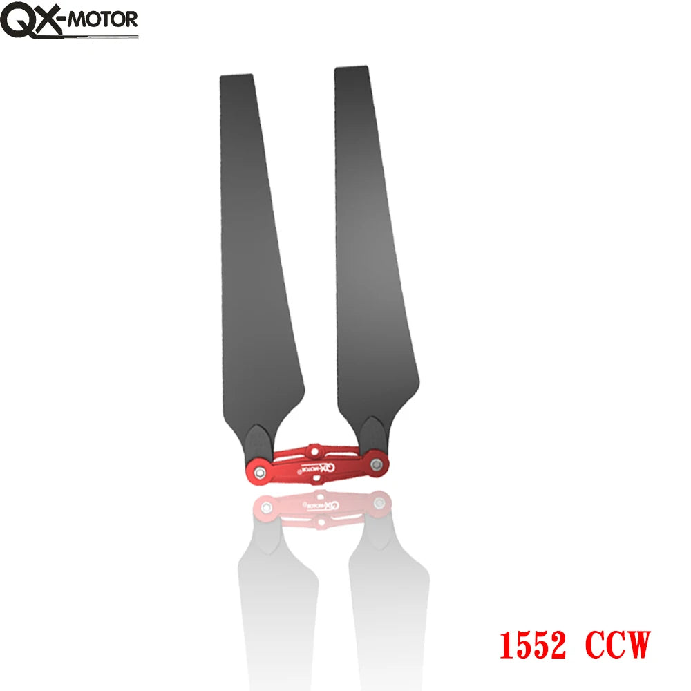 QX-MOTOR 1552 1760 CWCCW 15inch 17inch Carbon plastic Folding Propeller Blades For S800 S900 S1000 Remote Control Toy Parts