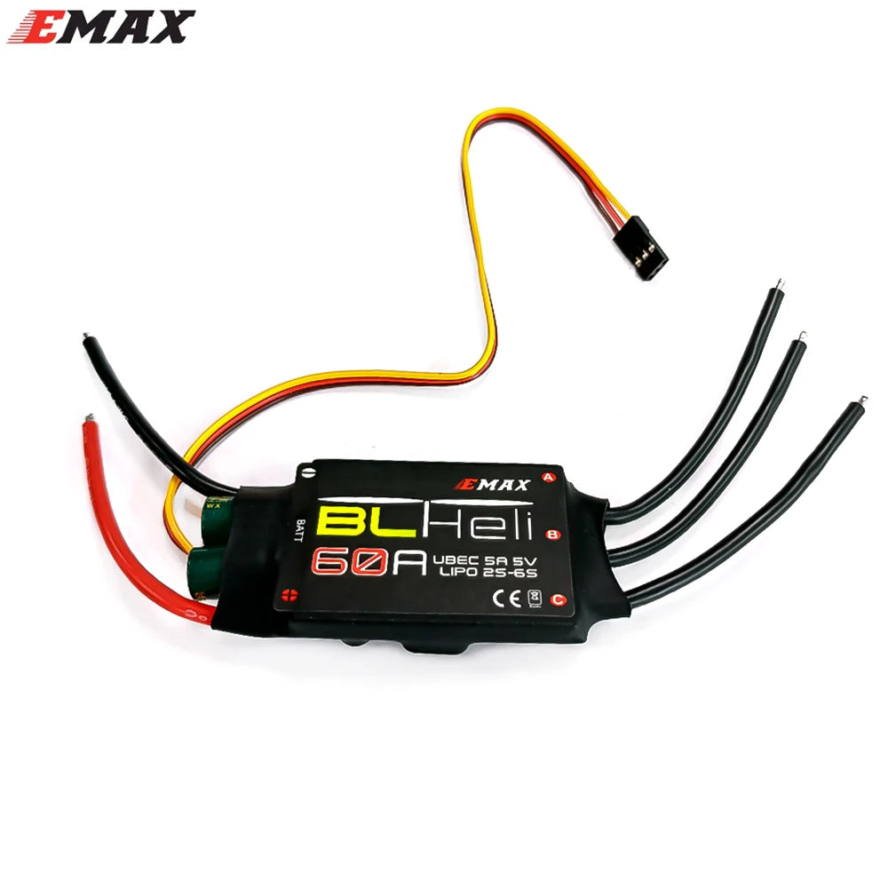 EMAX BLHeli 80A 60A 50A 40A 30A 20A 12A Brushless ESC for RC Multirotor Airplane Fixed-Wing FPV  Drone QAV250 QAV210 DIY Parts