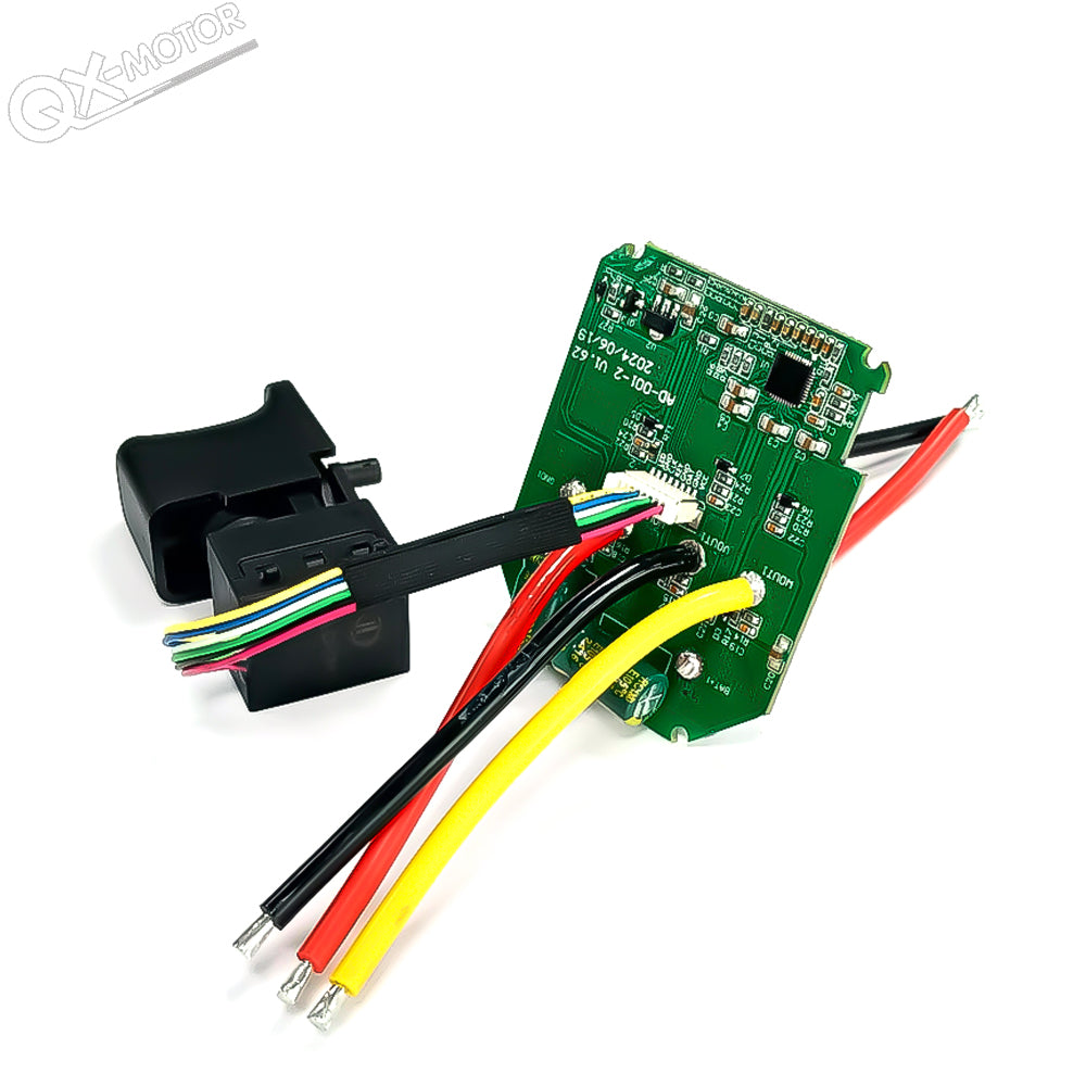 Brushless motor circuit board 1000W controller (with switch) and 50mm EDF 12 blades fan CCW 3300KV for violent fan accessories