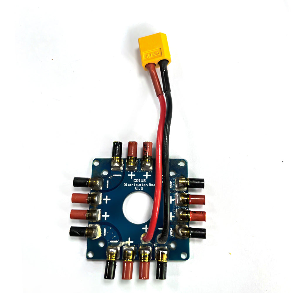 Distribution Board Waterproof Connection Board Soldered T / XT60 Plug and Banana Bullet Connectors For Remote control toy parts