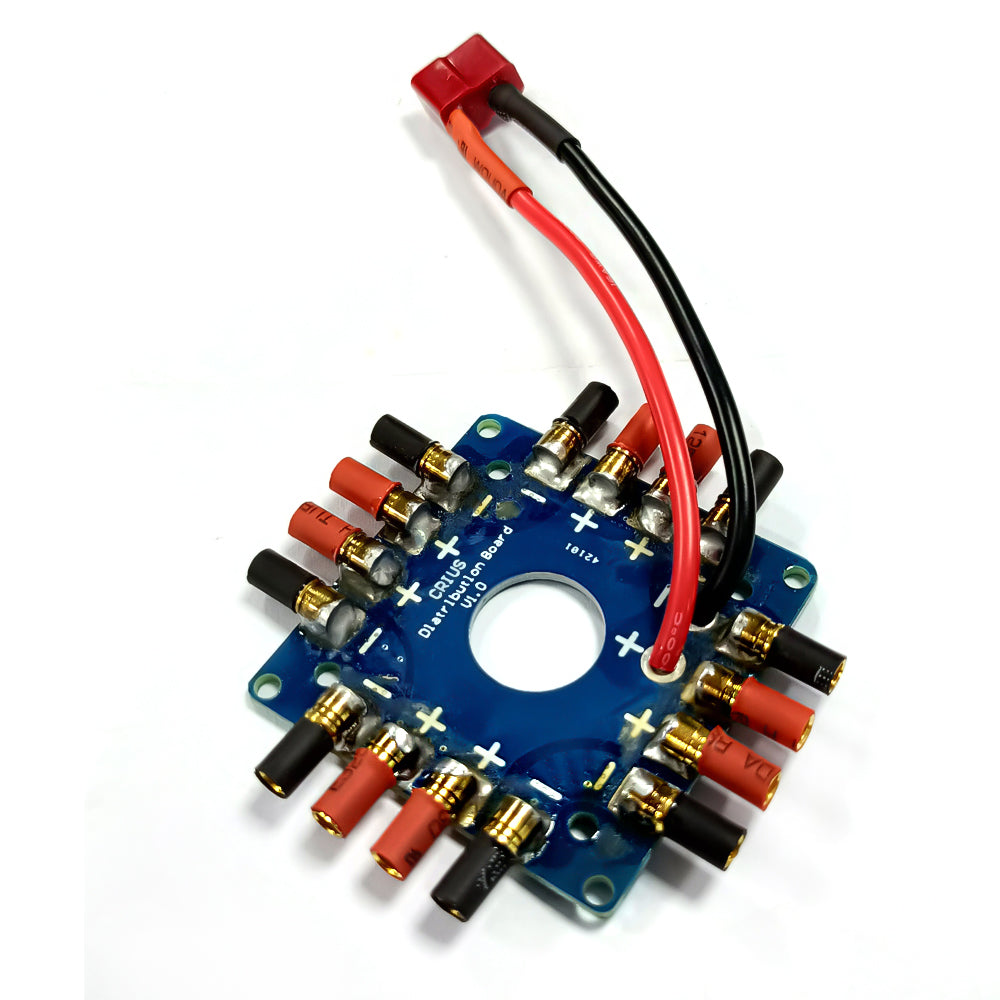 Distribution Board Waterproof Connection Board Soldered T / XT60 Plug and Banana Bullet Connectors For Remote control toy parts