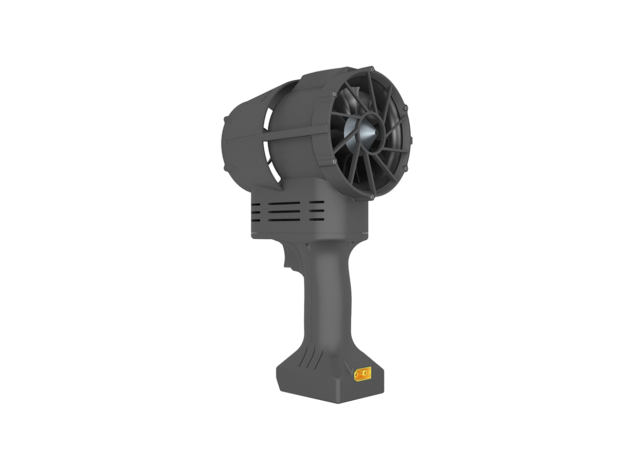 QX-MFLU 80mm 90mm new portable violent fan jet industrial aircraft, used for dust removal, water removal, and snow removal