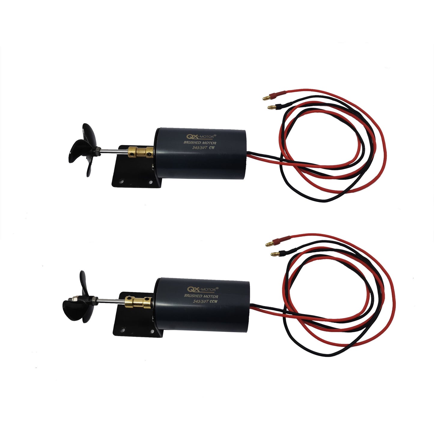 12V 16V brush underwater propeller motor 545/50T for unmanned / nesting trawler/remote control /duck boat