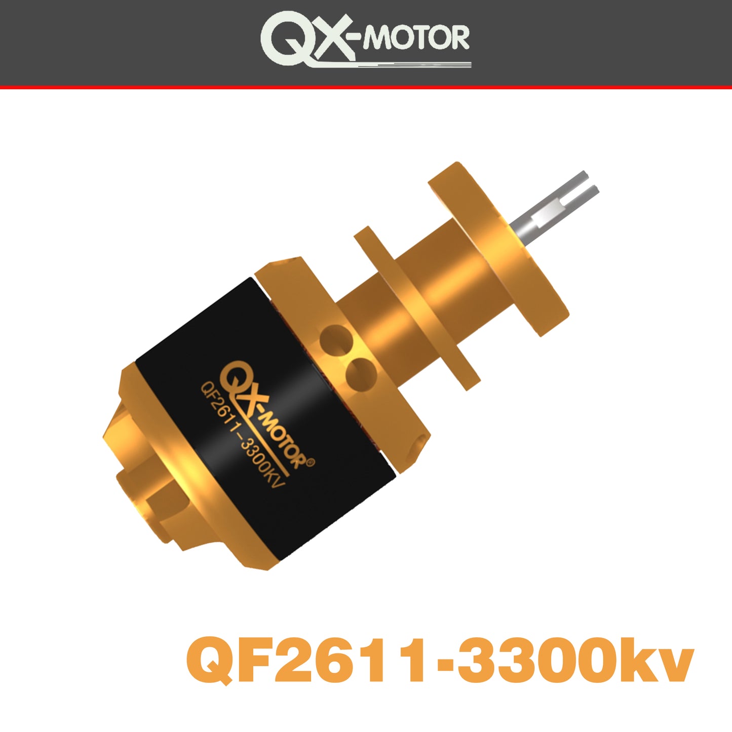 QX-MOTOR QF2611 3300KV 4000KV 4500KV 4600KV 5000KV brushless motor for 50mm 64mm EDF